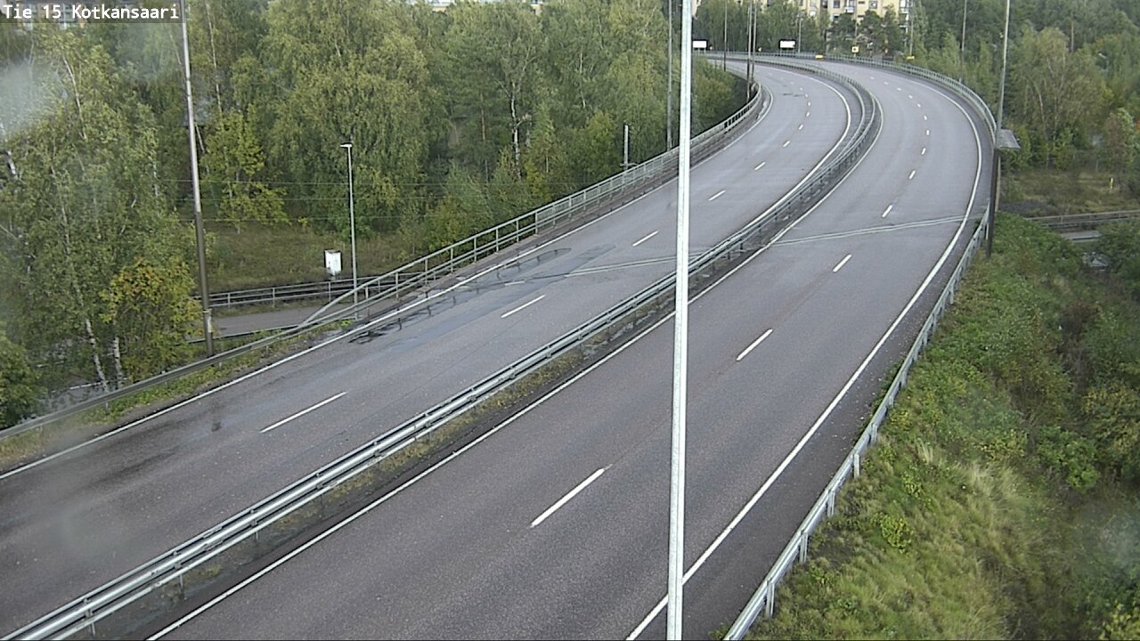 Weather Camera Image Road 15 Kotka, Kotkansaari, Kotka, Kymenlaakso