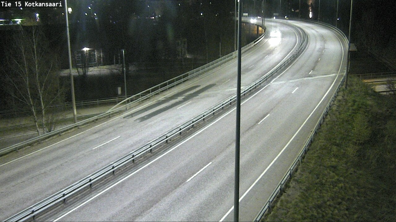 Weather Camera Image Väg 15 Kotka, Kotkansaari, Kotka, Kymenlaakso