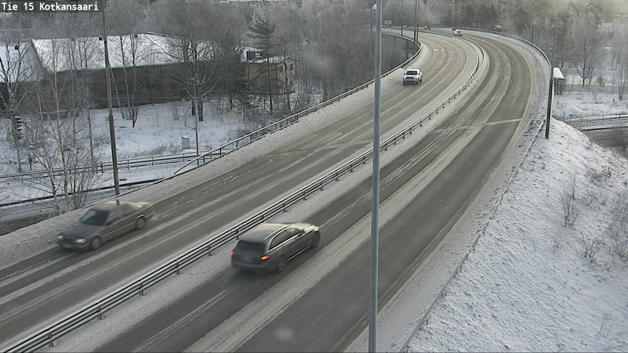 Weather Camera Image Road 15 Kotka, Kotkansaari, Kotka, Kymenlaakso