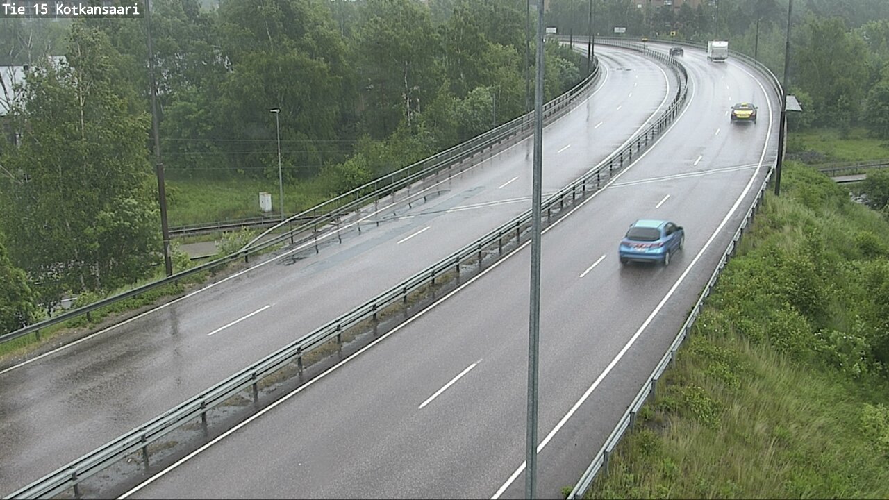 Weather Camera Image Road 15 Kotka, Kotkansaari, Kotka, Kymenlaakso