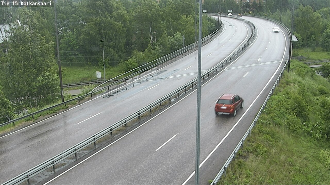 Weather Camera Image Road 15 Kotka, Kotkansaari, Kotka, Kymenlaakso