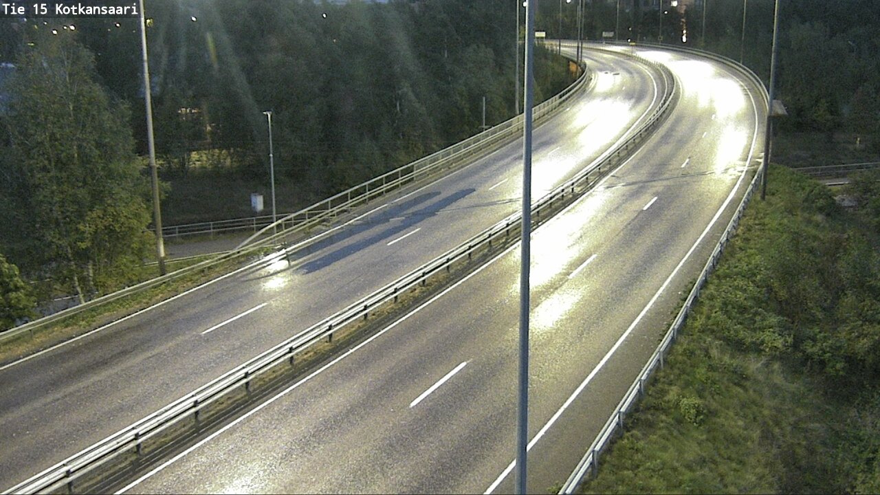 Weather Camera Image Road 15 Kotka, Kotkansaari, Kotka, Kymenlaakso