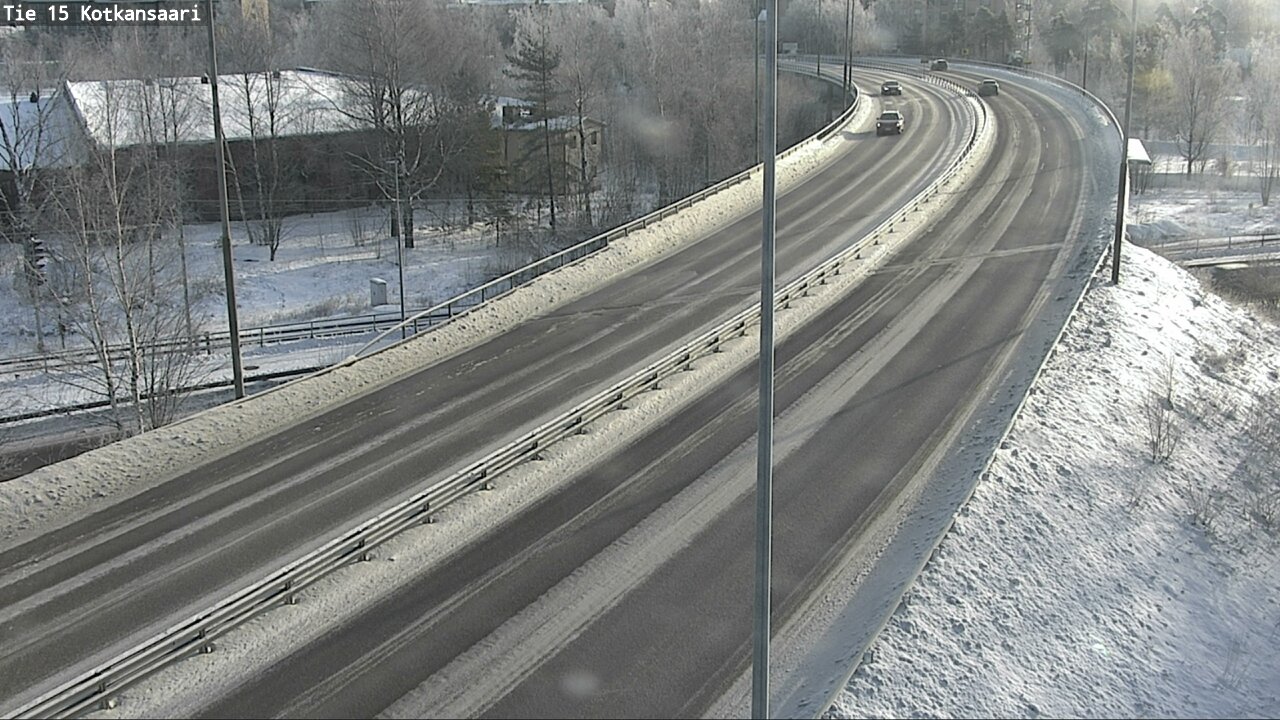 Weather Camera Image Road 15 Kotka, Kotkansaari, Kotka, Kymenlaakso