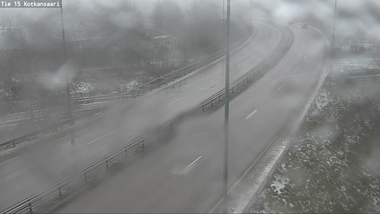 Weather Camera Image Väg 15 Kotka, Kotkansaari, Kotka, Kymenlaakso