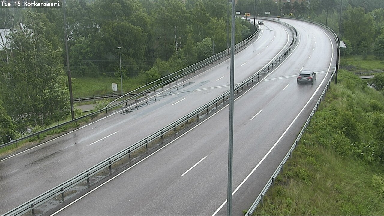 Weather Camera Image Road 15 Kotka, Kotkansaari, Kotka, Kymenlaakso