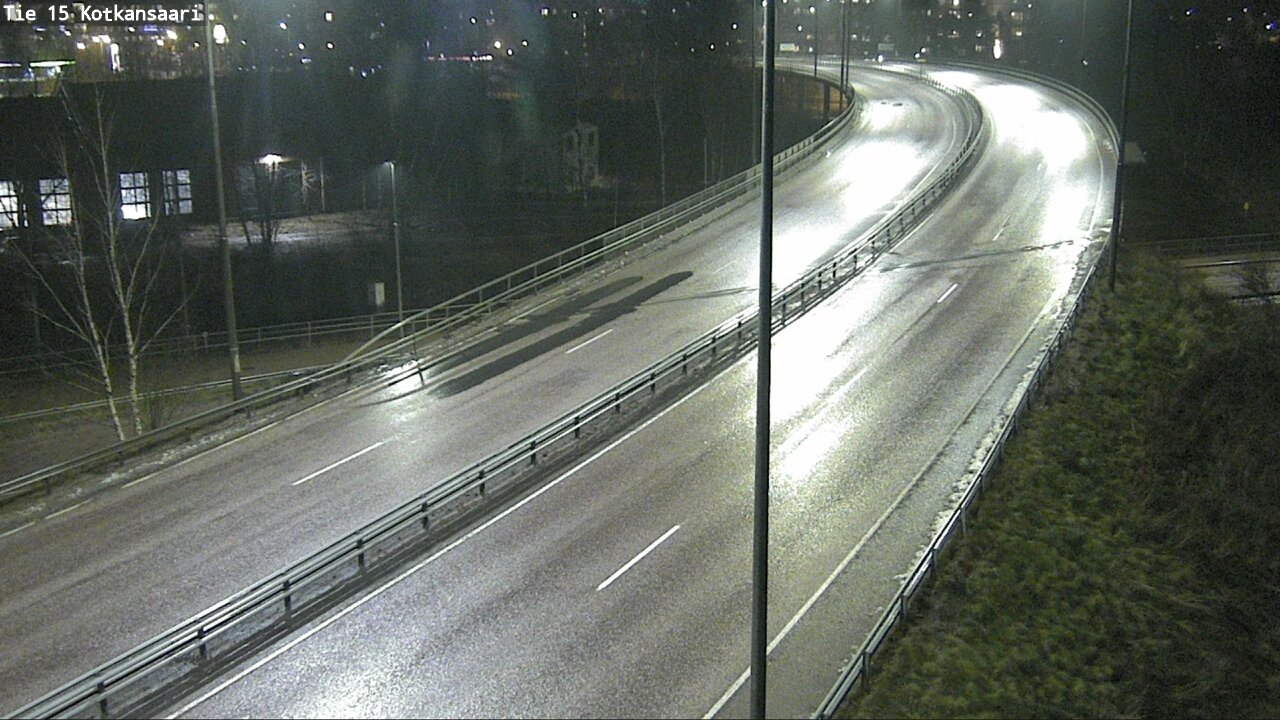 Weather Camera Image Väg 15 Kotka, Kotkansaari, Kotka, Kymenlaakso