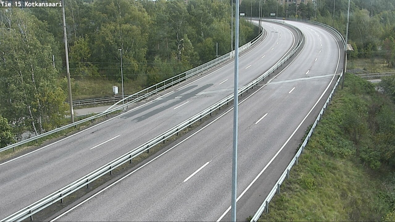 Weather Camera Image Road 15 Kotka, Kotkansaari, Kotka, Kymenlaakso