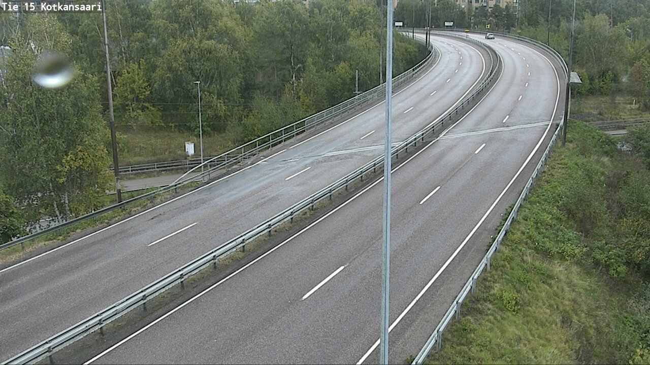 Weather Camera Image Road 15 Kotka, Kotkansaari, Kotka, Kymenlaakso