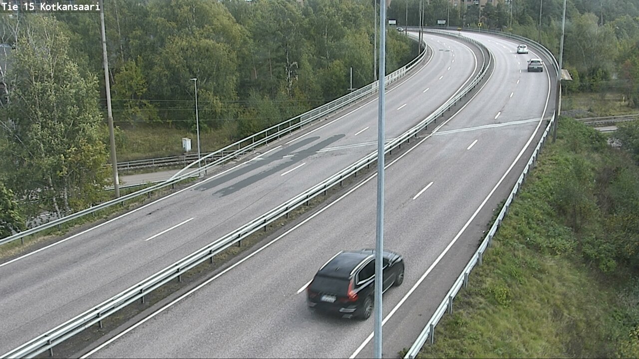 Weather Camera Image Road 15 Kotka, Kotkansaari, Kotka, Kymenlaakso