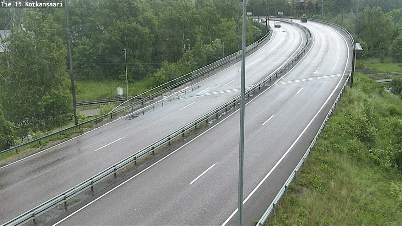 Weather Camera Image Väg 15 Kotka, Kotkansaari, Kotka, Kymenlaakso