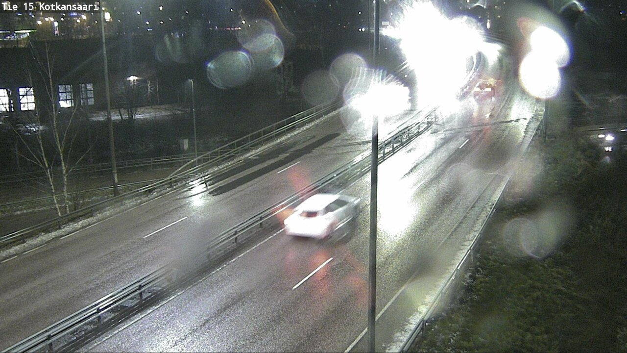 Weather Camera Image Väg 15 Kotka, Kotkansaari, Kotka, Kymenlaakso