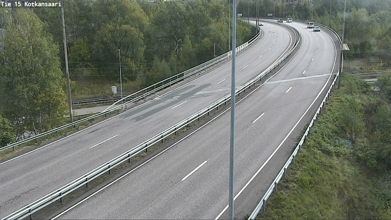 Weather Camera Image Road 15 Kotka, Kotkansaari, Kotka, Kymenlaakso