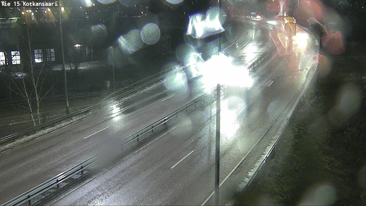 Weather Camera Image Väg 15 Kotka, Kotkansaari, Kotka, Kymenlaakso
