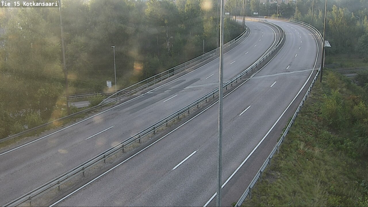 Weather Camera Image Road 15 Kotka, Kotkansaari, Kotka, Kymenlaakso