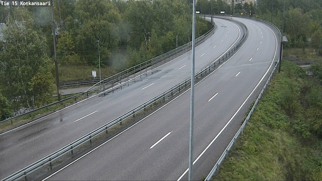 Weather Camera Image Road 15 Kotka, Kotkansaari, Kotka, Kymenlaakso