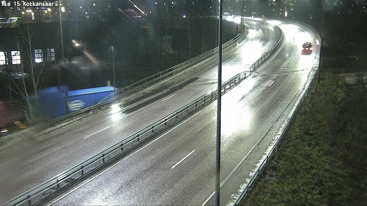 Weather Camera Image Väg 15 Kotka, Kotkansaari, Kotka, Kymenlaakso