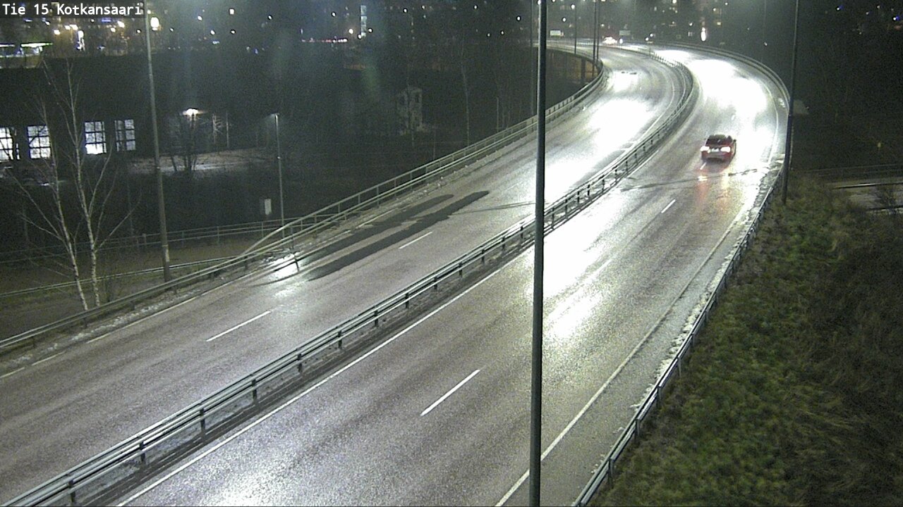 Weather Camera Image Väg 15 Kotka, Kotkansaari, Kotka, Kymenlaakso