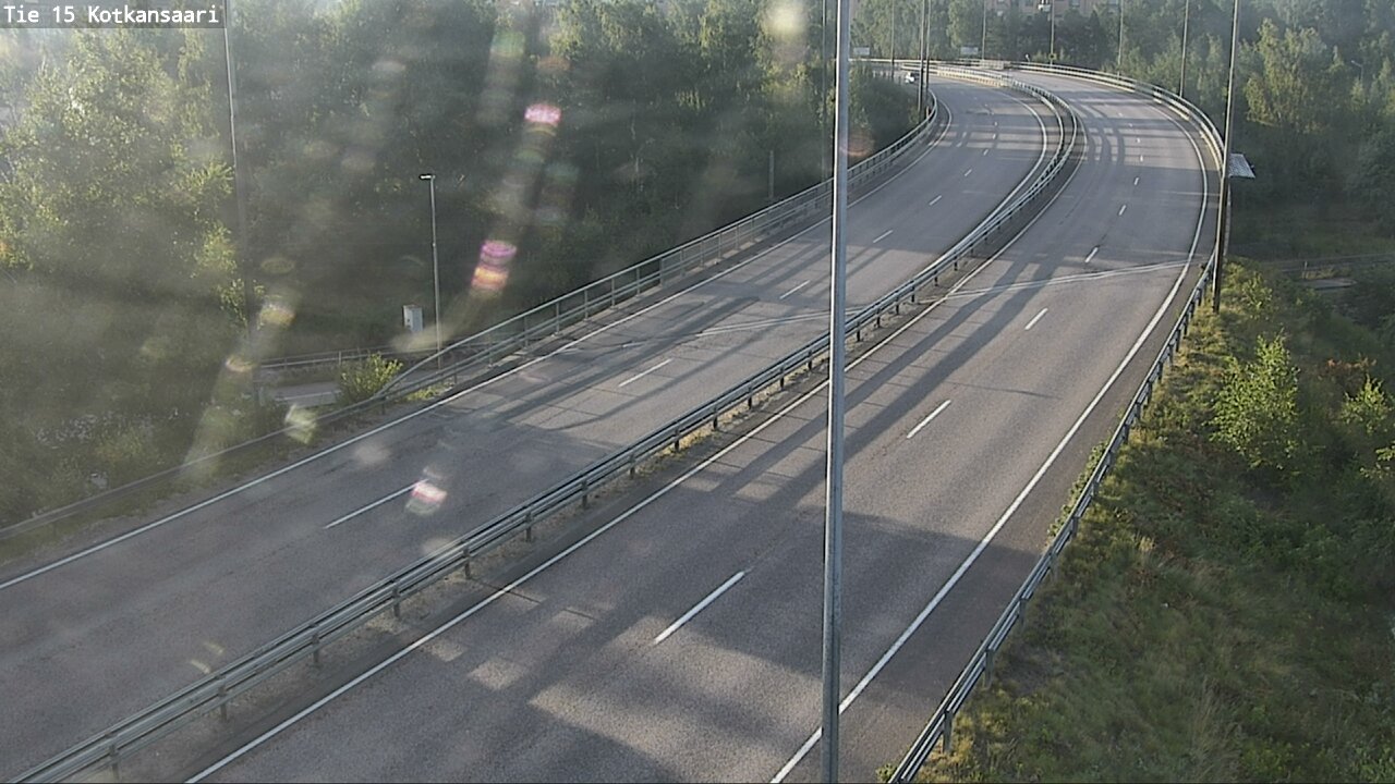 Weather Camera Image Road 15 Kotka, Kotkansaari, Kotka, Kymenlaakso