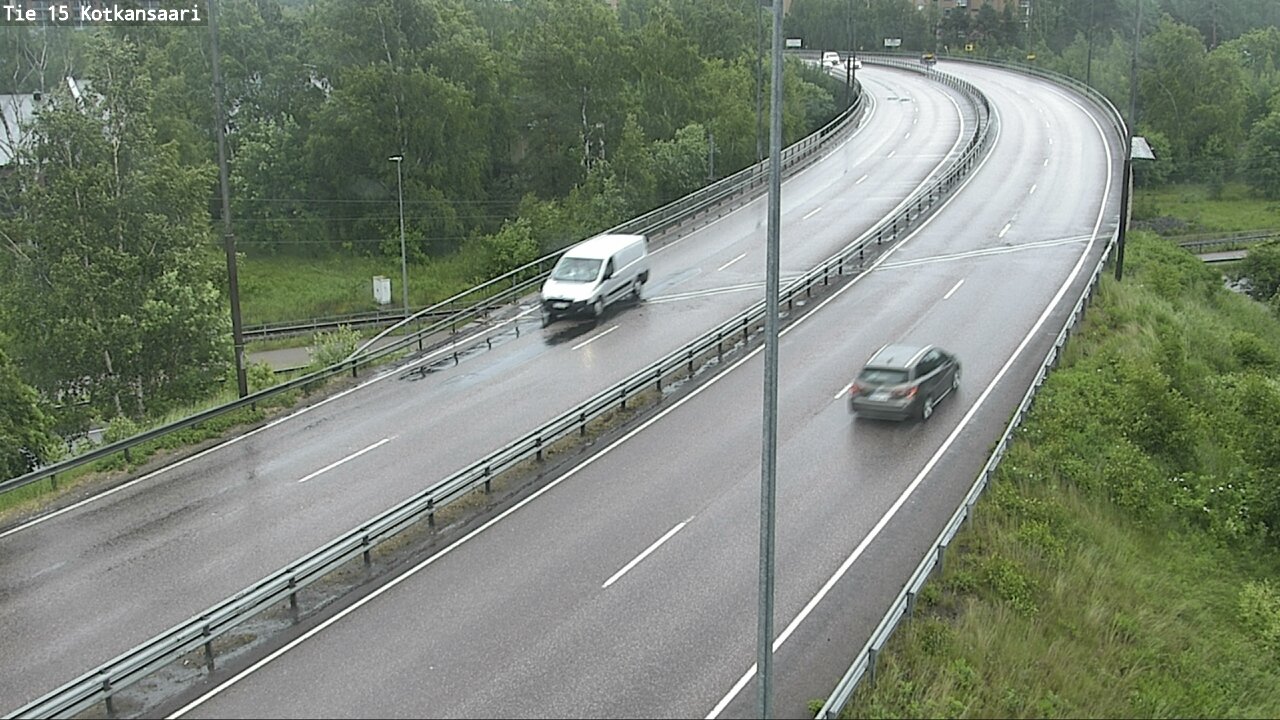 Weather Camera Image Road 15 Kotka, Kotkansaari, Kotka, Kymenlaakso