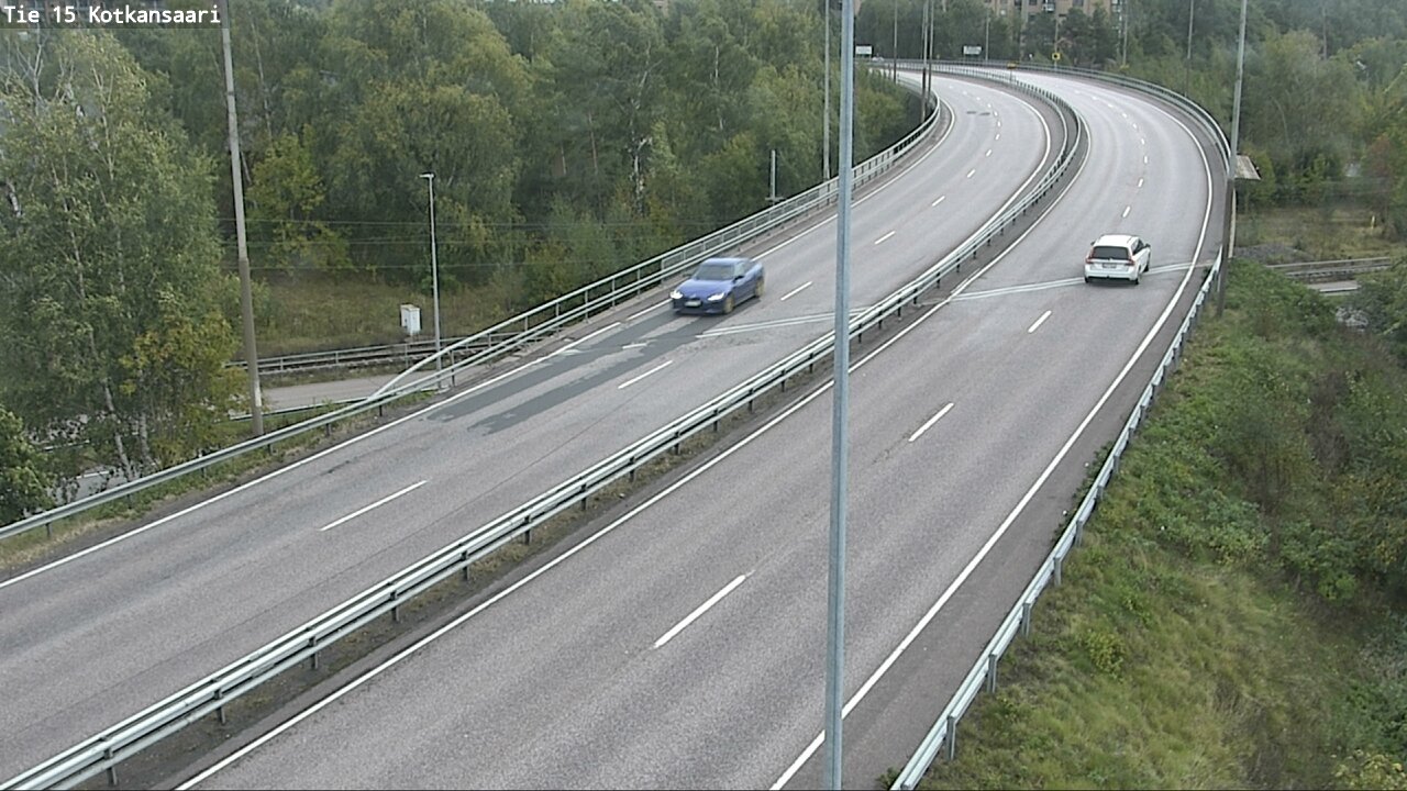 Weather Camera Image Road 15 Kotka, Kotkansaari, Kotka, Kymenlaakso