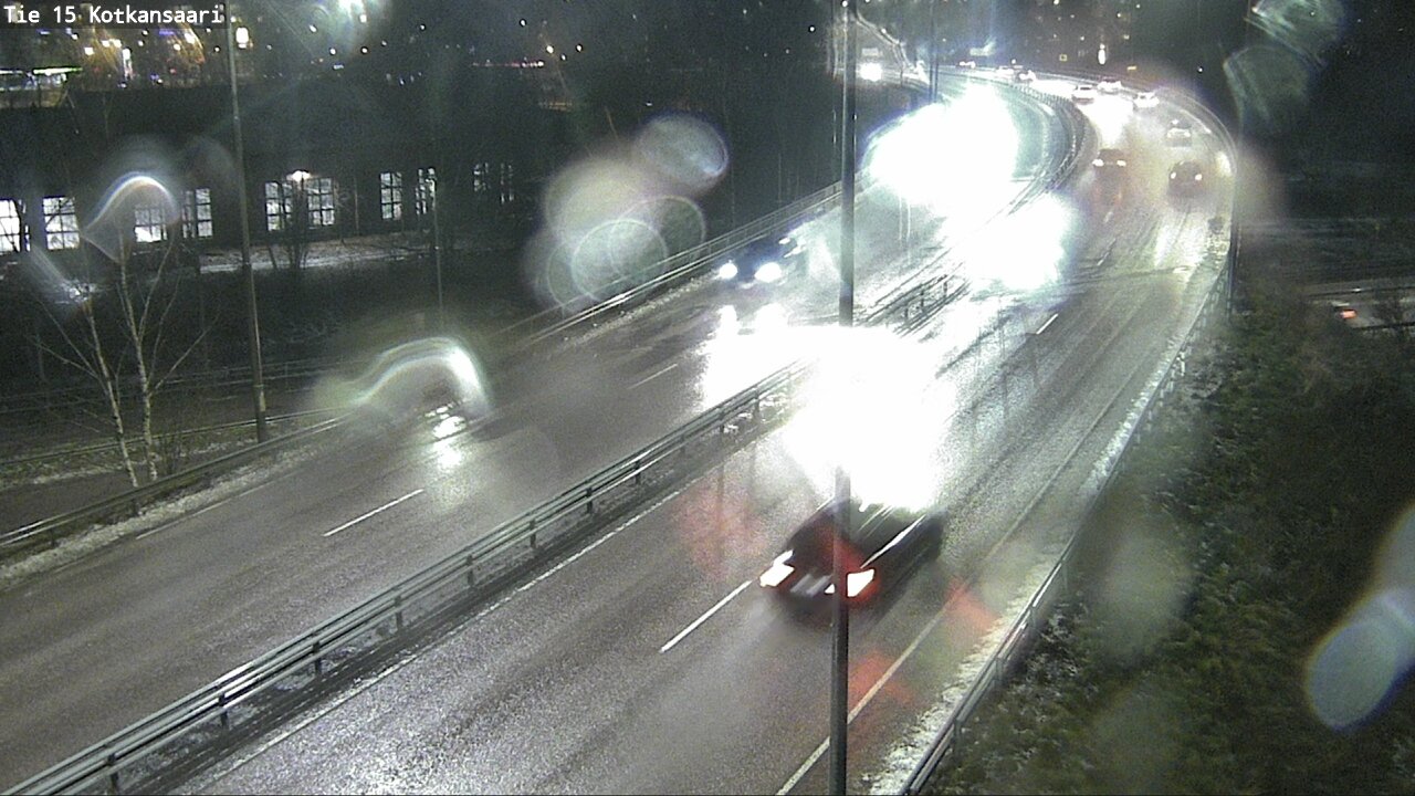 Weather Camera Image Väg 15 Kotka, Kotkansaari, Kotka, Kymenlaakso