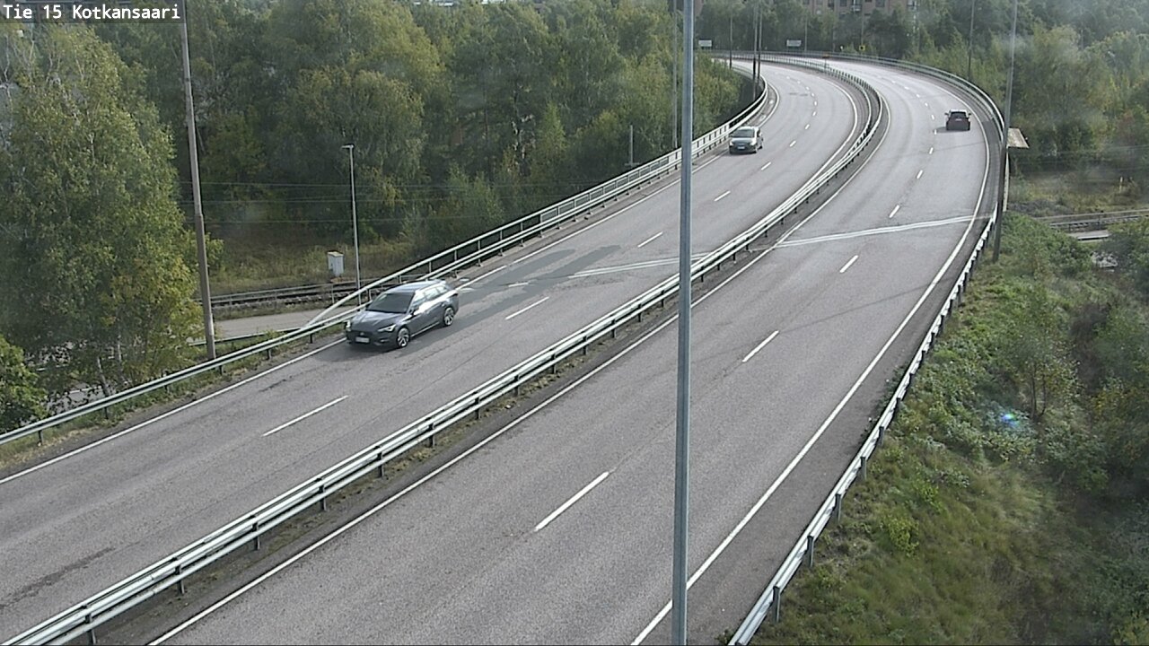 Weather Camera Image Road 15 Kotka, Kotkansaari, Kotka, Kymenlaakso