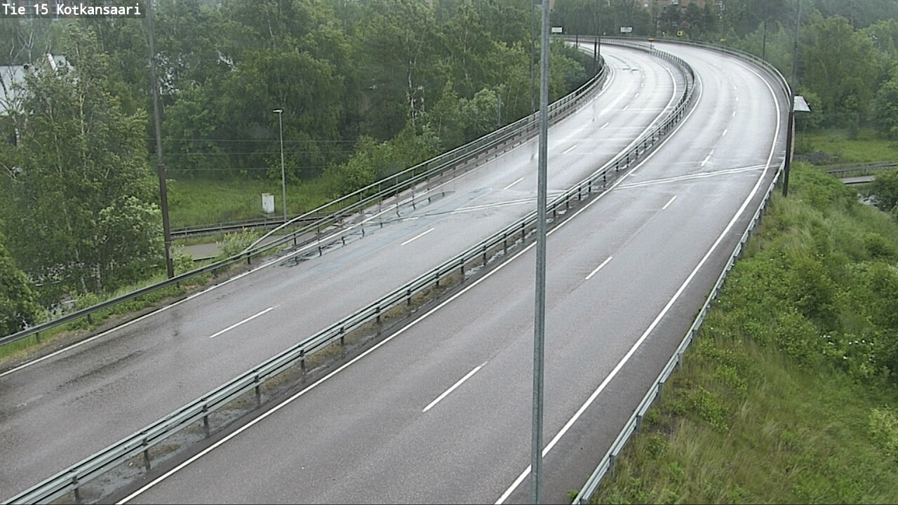 Weather Camera Image Road 15 Kotka, Kotkansaari, Kotka, Kymenlaakso
