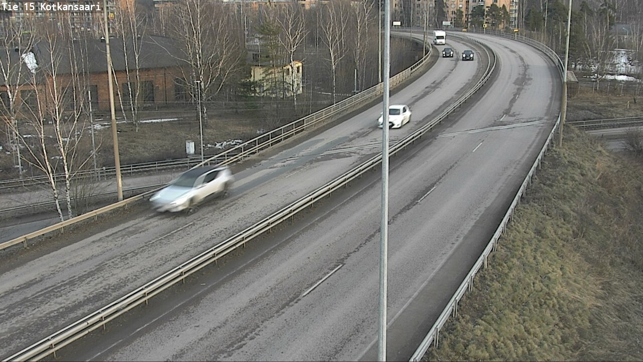 Weather Camera Image Road 15 Kotka, Kotkansaari, Kotka, Kymenlaakso