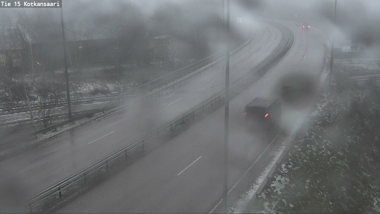 Weather Camera Image Väg 15 Kotka, Kotkansaari, Kotka, Kymenlaakso