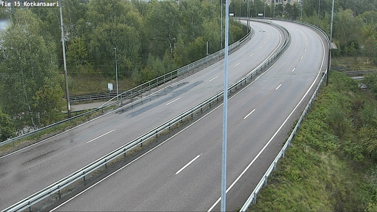 Weather Camera Image Road 15 Kotka, Kotkansaari, Kotka, Kymenlaakso