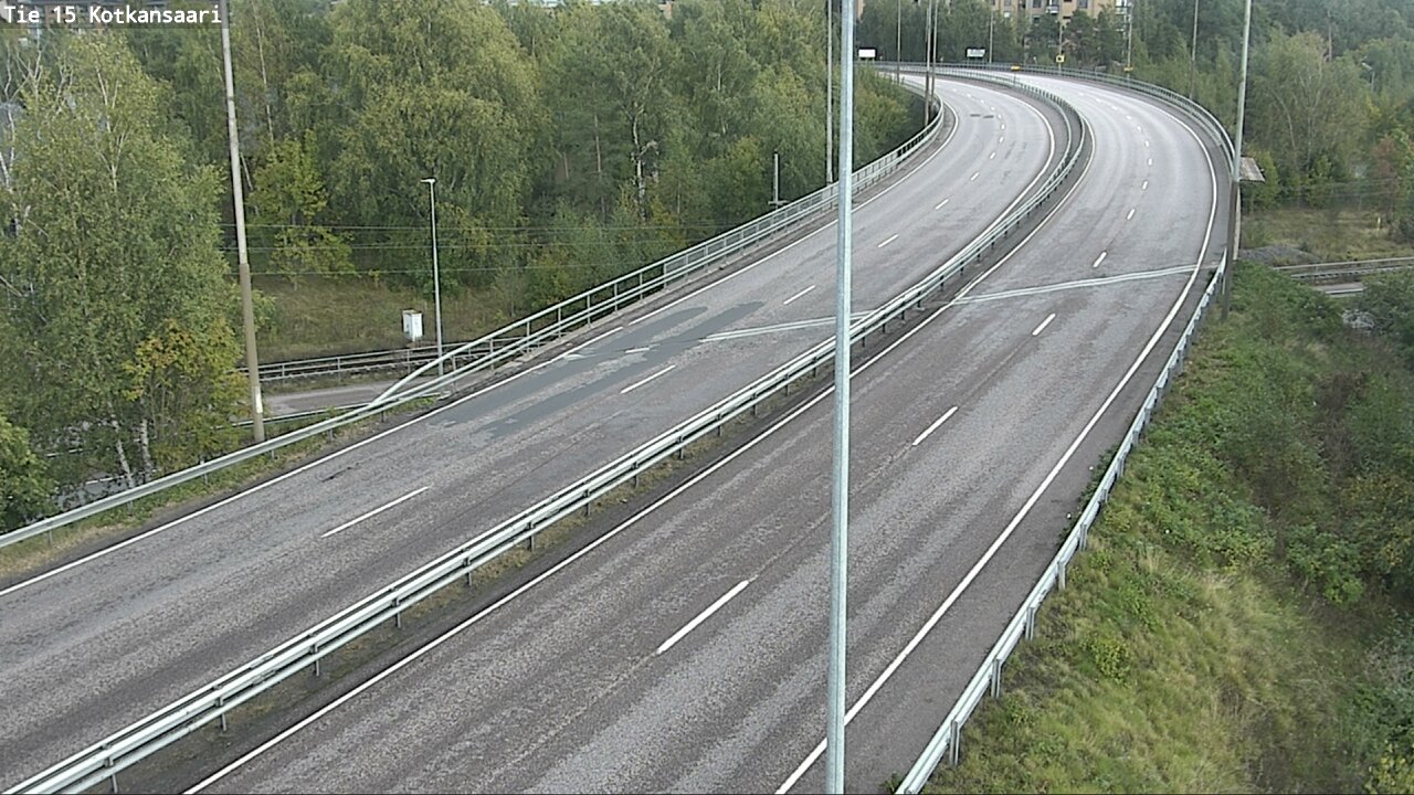 Weather Camera Image Road 15 Kotka, Kotkansaari, Kotka, Kymenlaakso