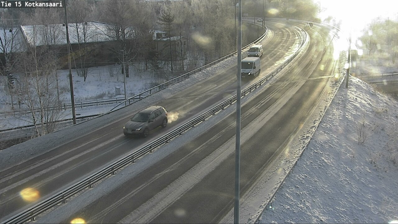 Weather Camera Image Road 15 Kotka, Kotkansaari, Kotka, Kymenlaakso
