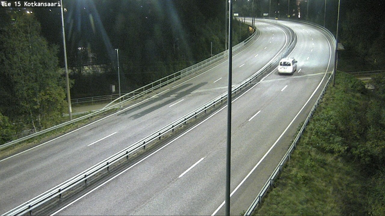Weather Camera Image Road 15 Kotka, Kotkansaari, Kotka, Kymenlaakso