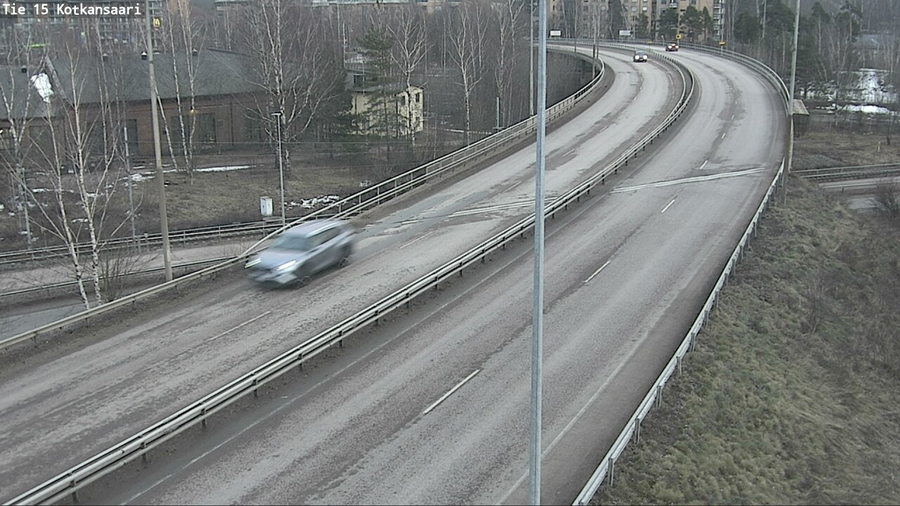 Weather Camera Image Road 15 Kotka, Kotkansaari, Kotka, Kymenlaakso