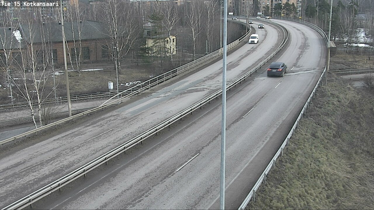 Weather Camera Image Road 15 Kotka, Kotkansaari, Kotka, Kymenlaakso
