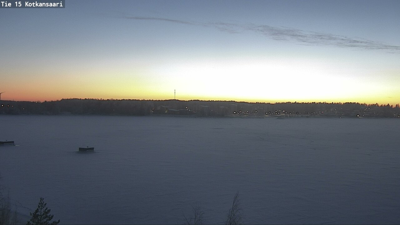 Weather Camera Image Väg 15 Kotka, Kotkansaari, Kotka, Kymenlaakso