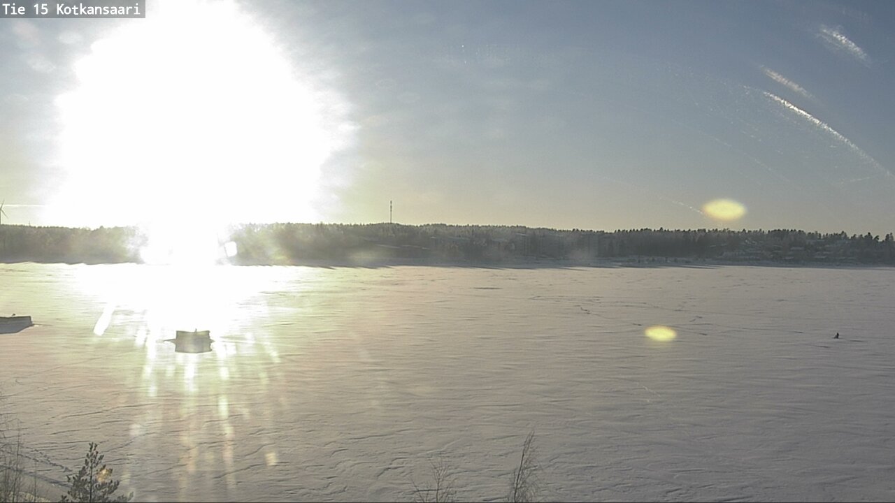 Weather Camera Image Road 15 Kotka, Kotkansaari, Kotka, Kymenlaakso