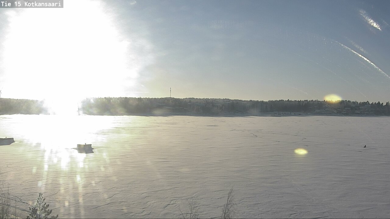 Weather Camera Image Road 15 Kotka, Kotkansaari, Kotka, Kymenlaakso