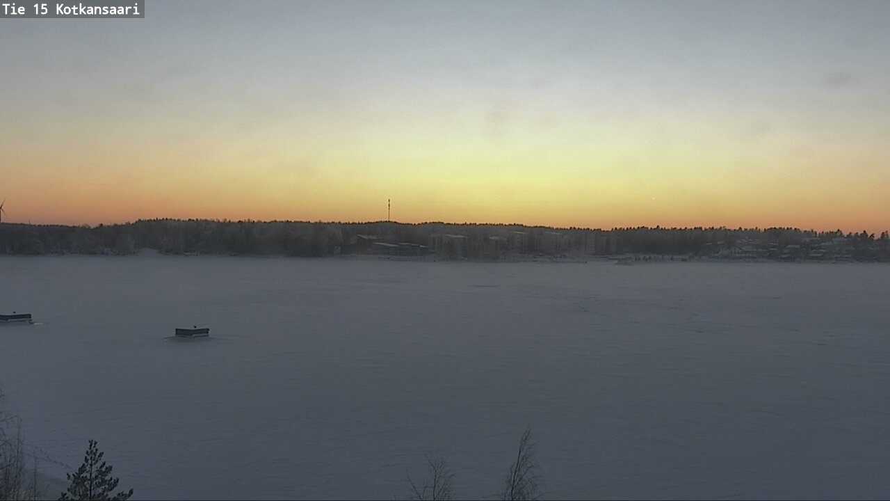Weather Camera Image Väg 15 Kotka, Kotkansaari, Kotka, Kymenlaakso