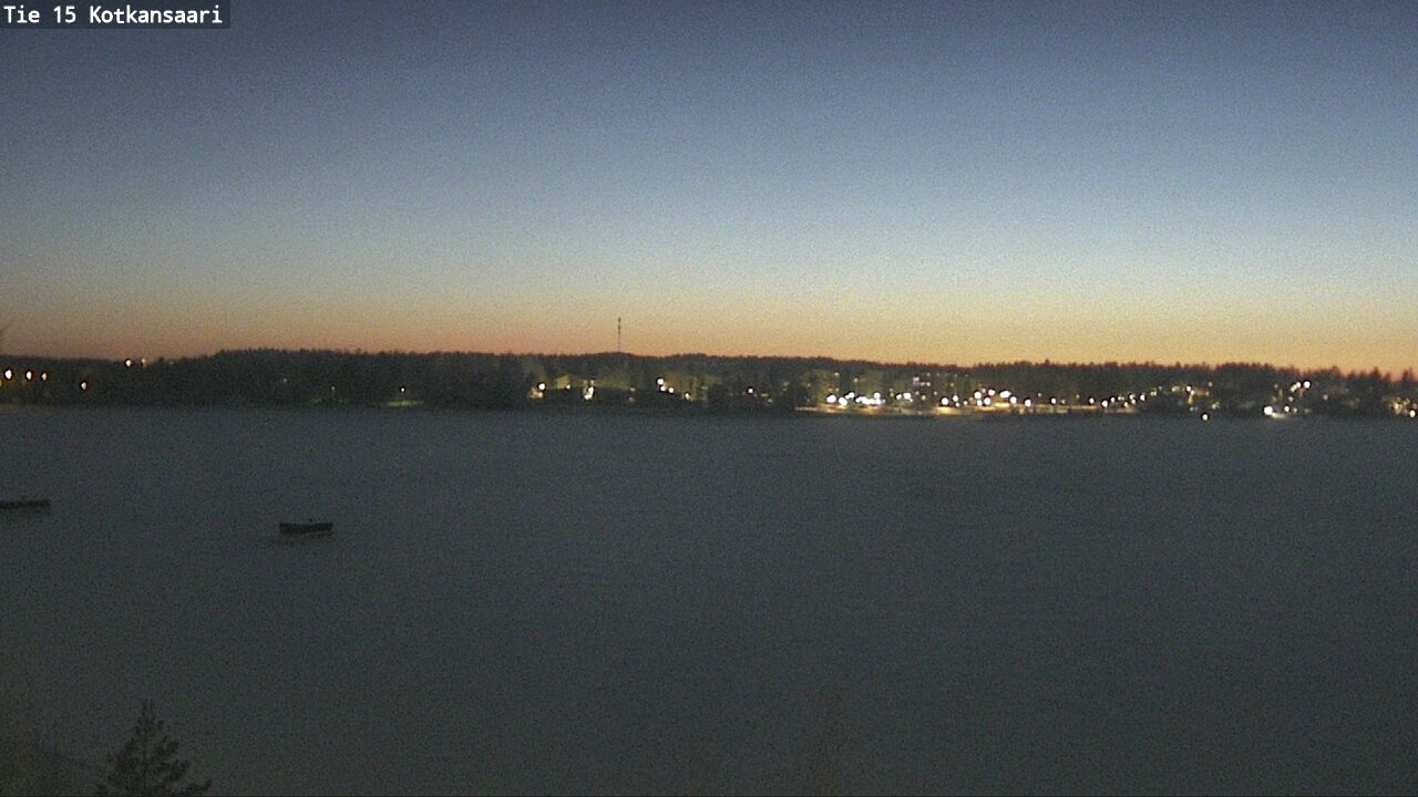 Weather Camera Image Väg 15 Kotka, Kotkansaari, Kotka, Kymenlaakso