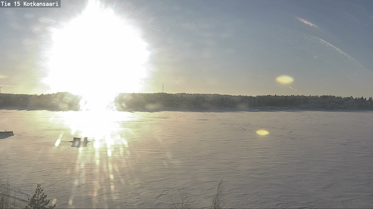 Weather Camera Image Väg 15 Kotka, Kotkansaari, Kotka, Kymenlaakso