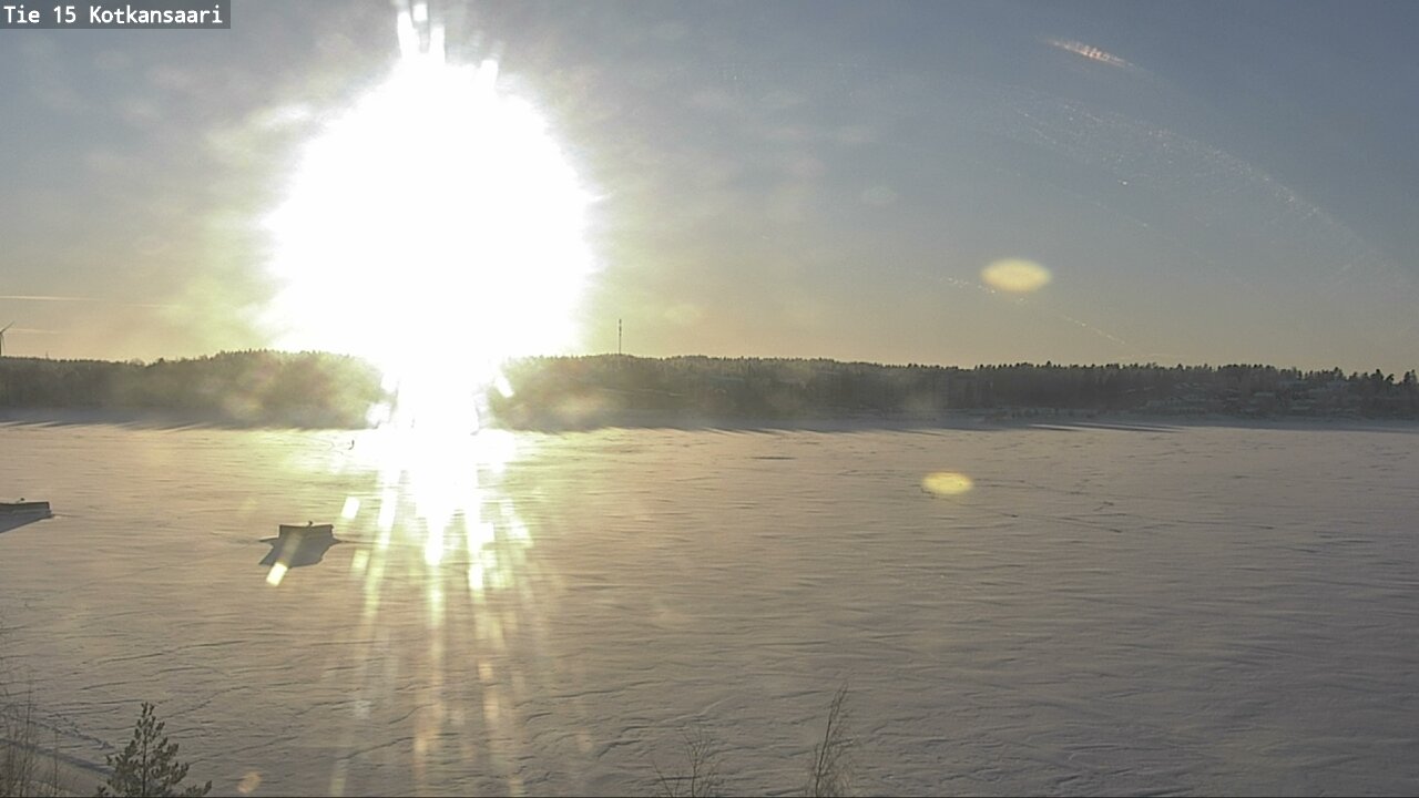 Weather Camera Image Väg 15 Kotka, Kotkansaari, Kotka, Kymenlaakso