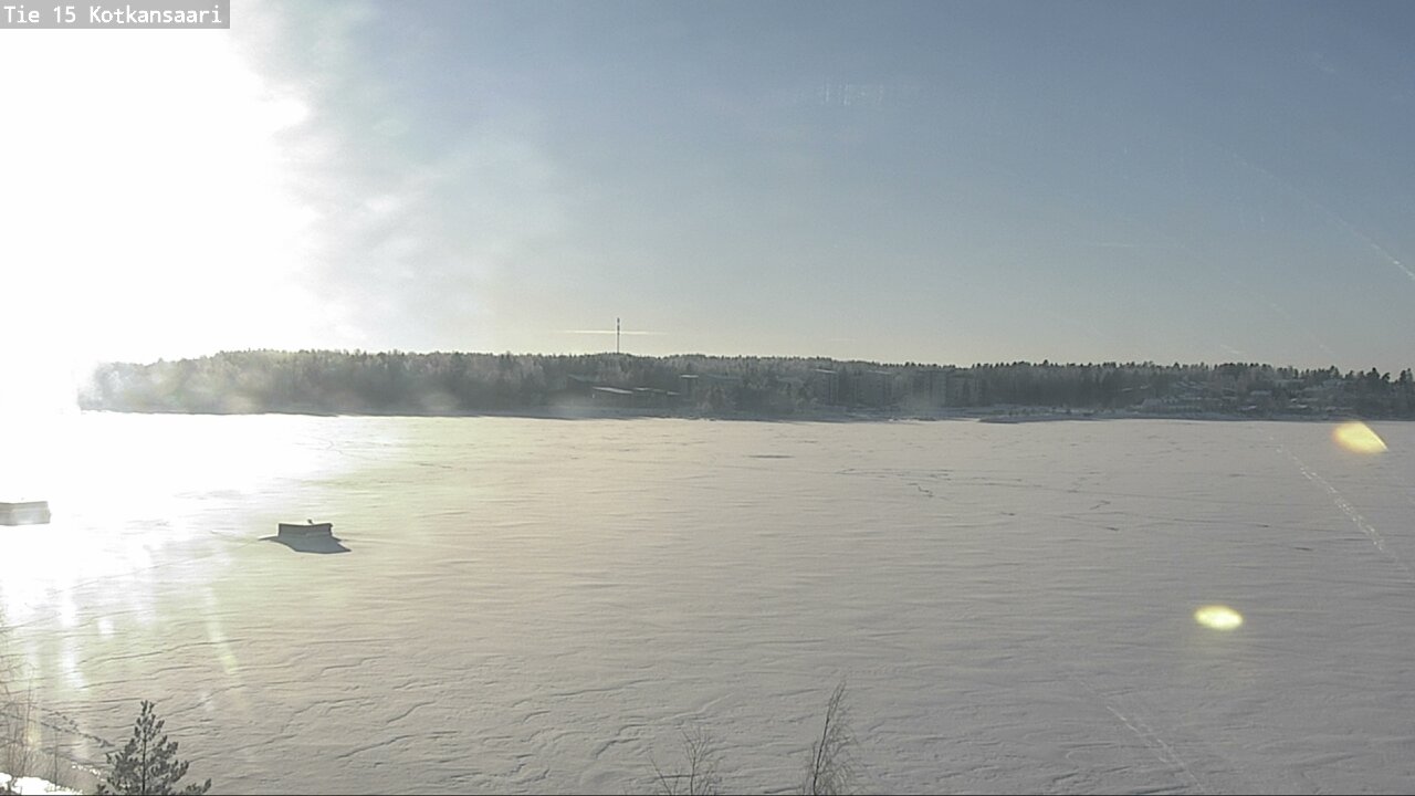 Weather Camera Image Road 15 Kotka, Kotkansaari, Kotka, Kymenlaakso