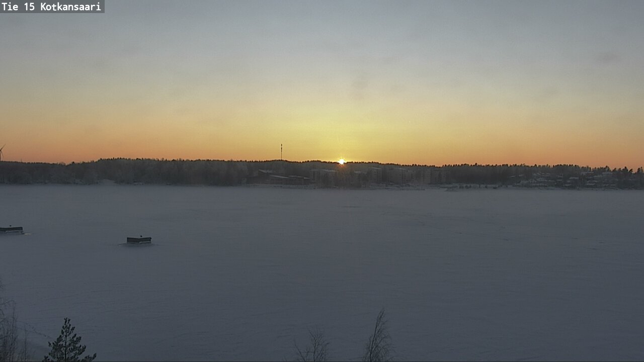 Weather Camera Image Väg 15 Kotka, Kotkansaari, Kotka, Kymenlaakso