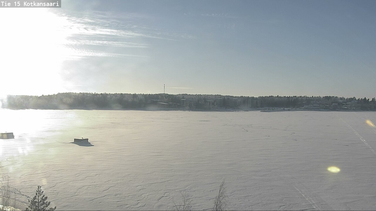 Weather Camera Image Road 15 Kotka, Kotkansaari, Kotka, Kymenlaakso