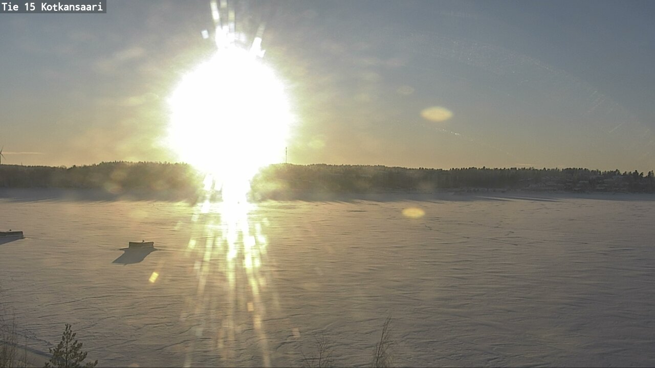 Weather Camera Image Väg 15 Kotka, Kotkansaari, Kotka, Kymenlaakso