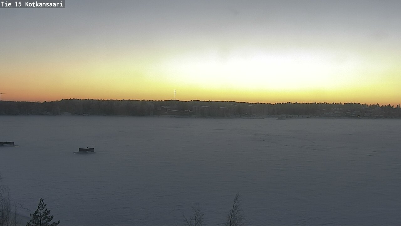 Weather Camera Image Väg 15 Kotka, Kotkansaari, Kotka, Kymenlaakso
