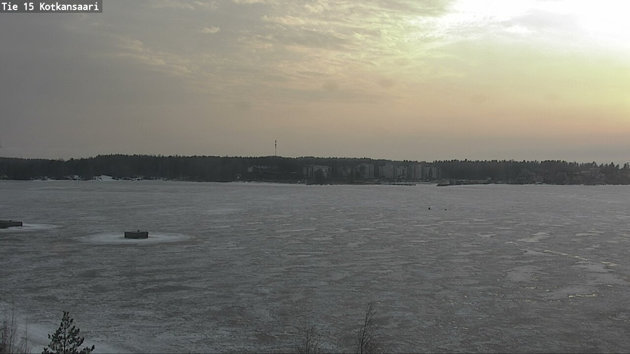 Weather Camera Image Väg 15 Kotka, Kotkansaari, Kotka, Kymenlaakso