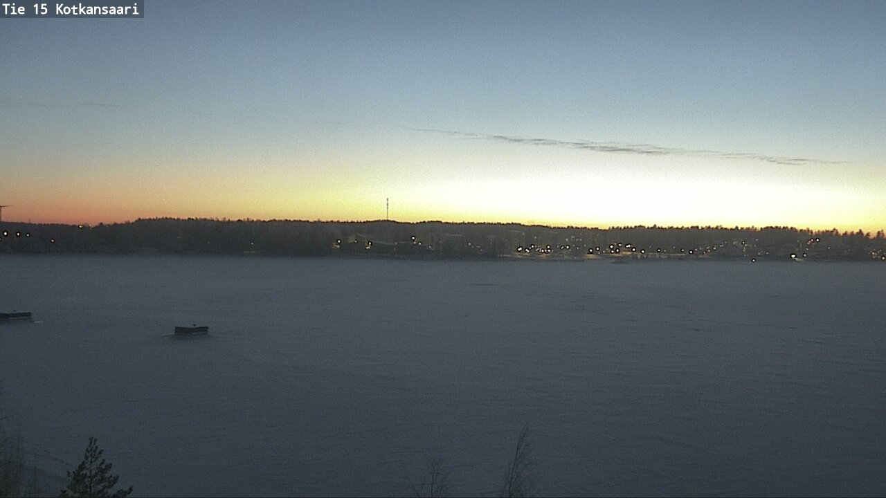 Weather Camera Image Väg 15 Kotka, Kotkansaari, Kotka, Kymenlaakso