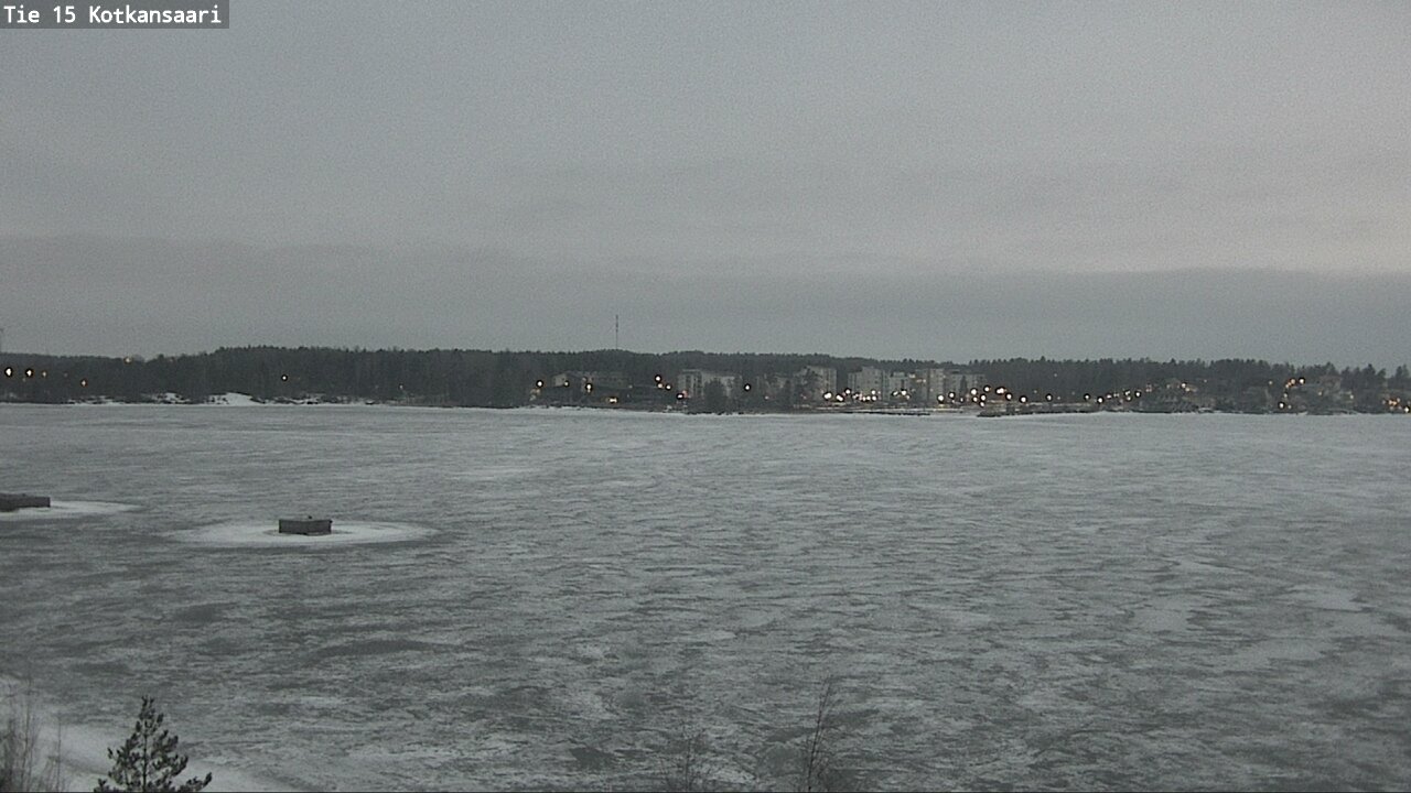 Weather Camera Image Väg 15 Kotka, Kotkansaari, Kotka, Kymenlaakso